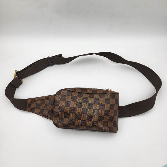 Louis Vuitton Other - Louis Vuitton Damier Ebene Geronimos Sling Waist Bag. Authentic w/COA...